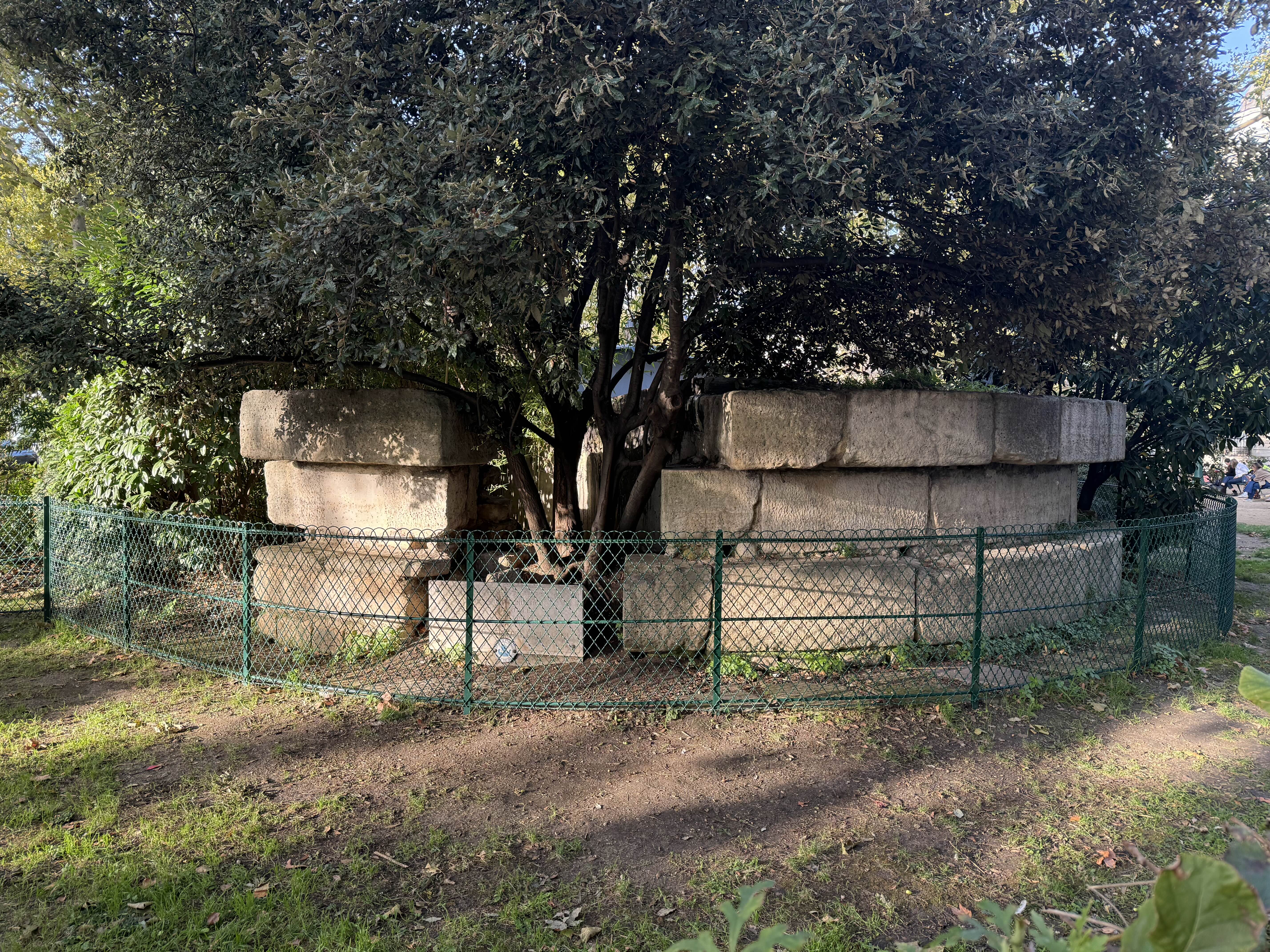 What remains of the Bastille