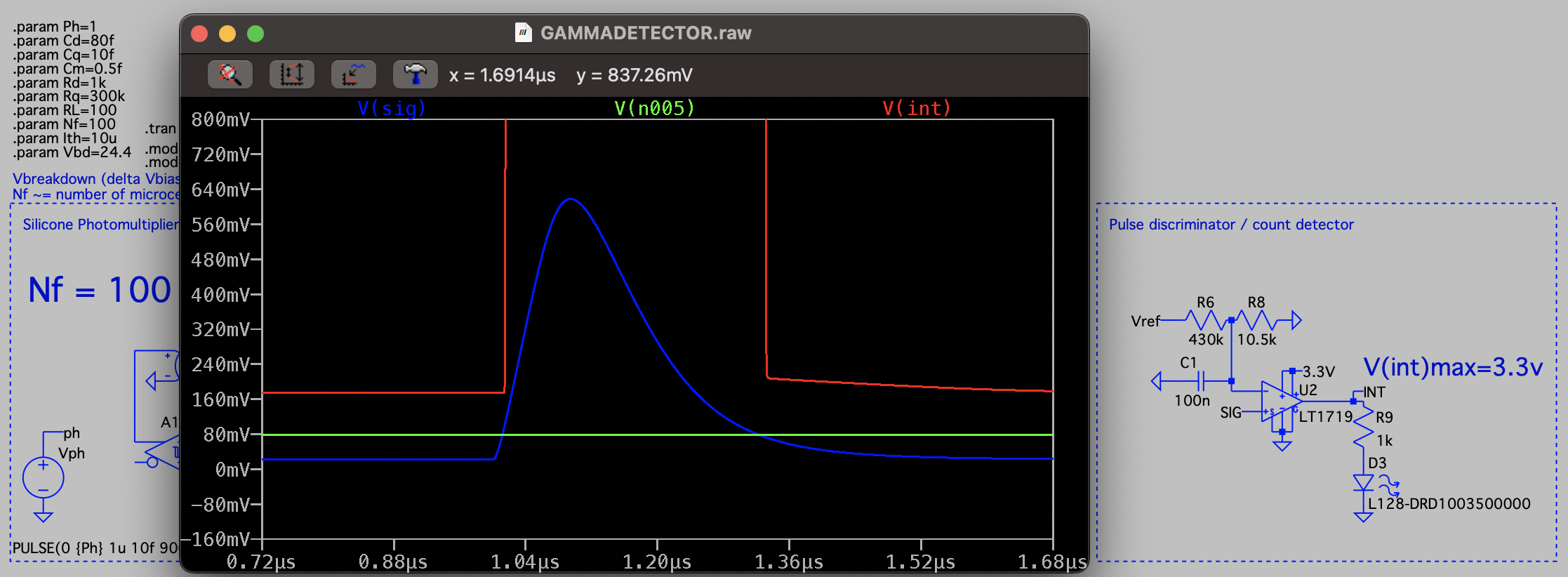 Pulse discriminator